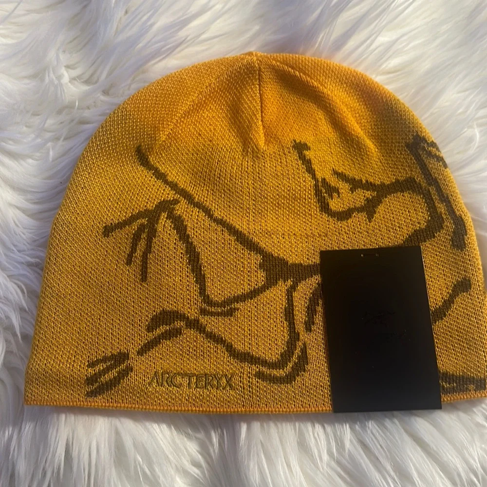 アークテリクス EXCLUSIVE Bird Head Toque イエロー Arc'teryx Yellow Bird Head Toque Beanie – Wool Winter Hat NWT